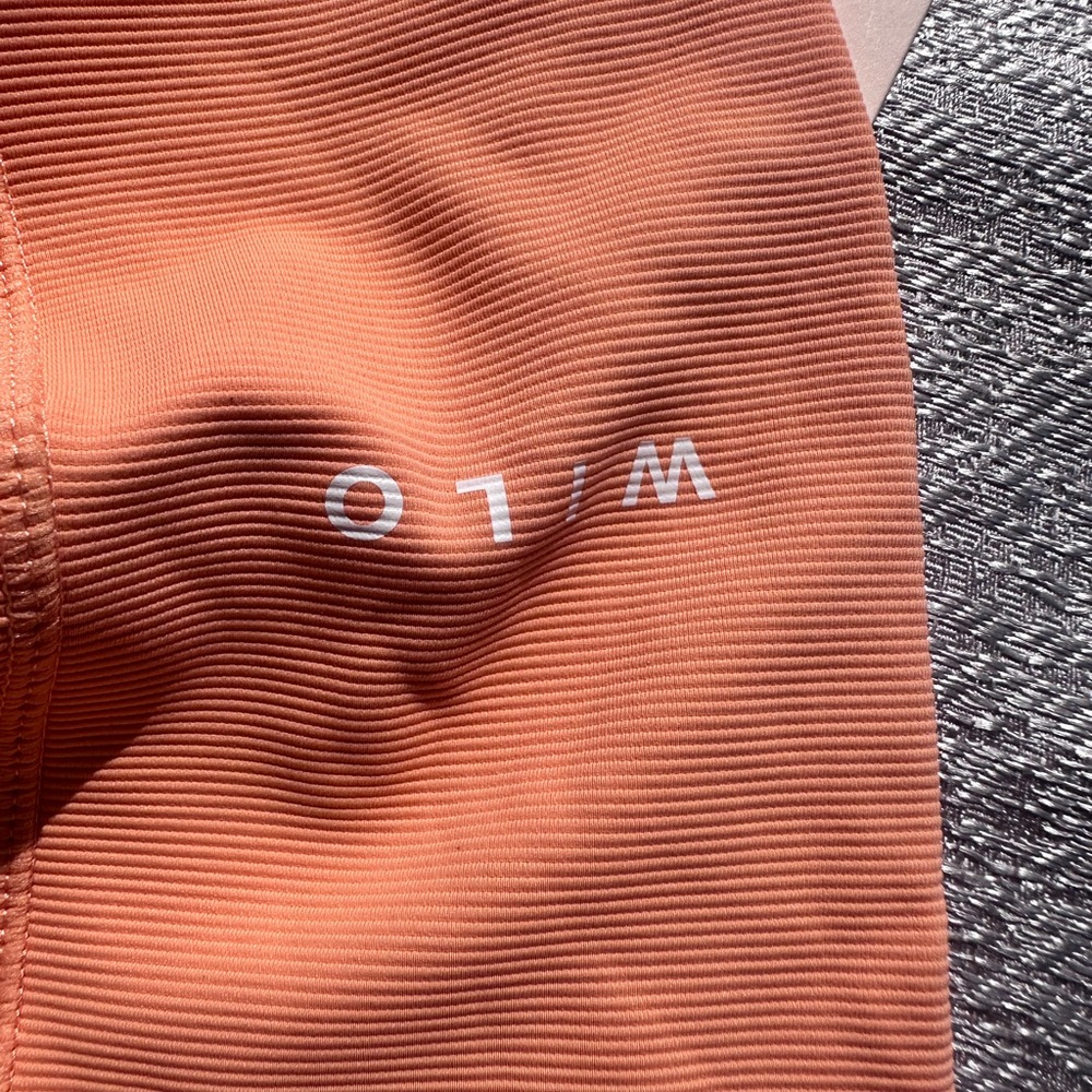 Willow Ribbed Leggings in Warm Terra-Cotta